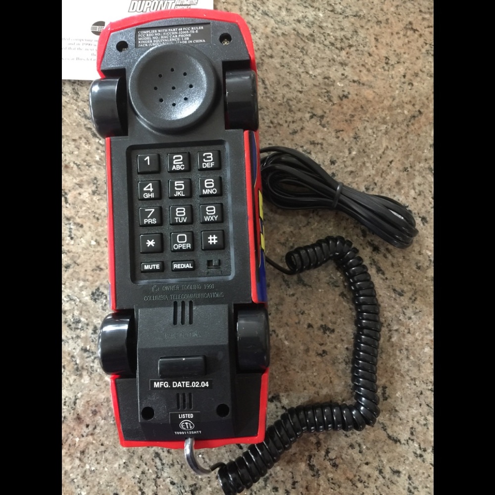 Jeff Gordon Telephone, New In Box - Picture 3 of 3